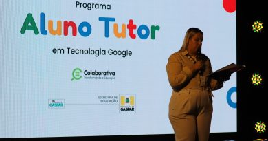 Aluno Tutor Google garante ensino tecnológico para 55 alunos da rede municipal